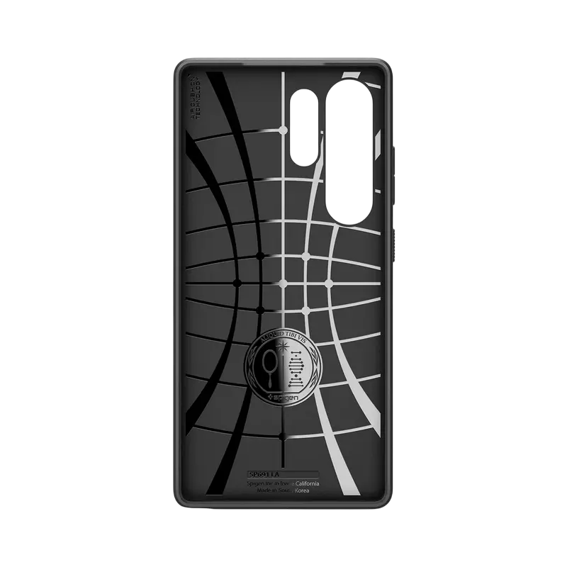 Husă Spigen Liquid Air pentru Samsung Galaxy S25 Ultra, Negru mat