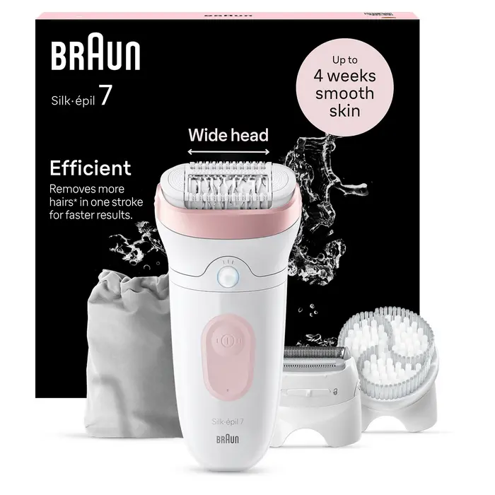 Epilator Braun SE7060, Alb