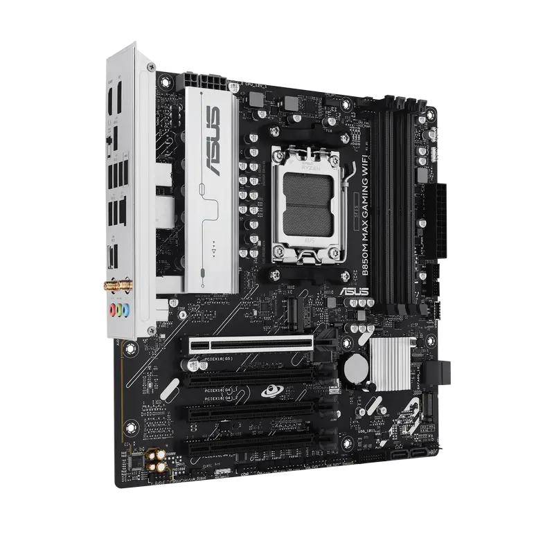 Placă de bază ASUS B850M MAX GAMING WIFI, AM5, AMD B850, Micro-ATX