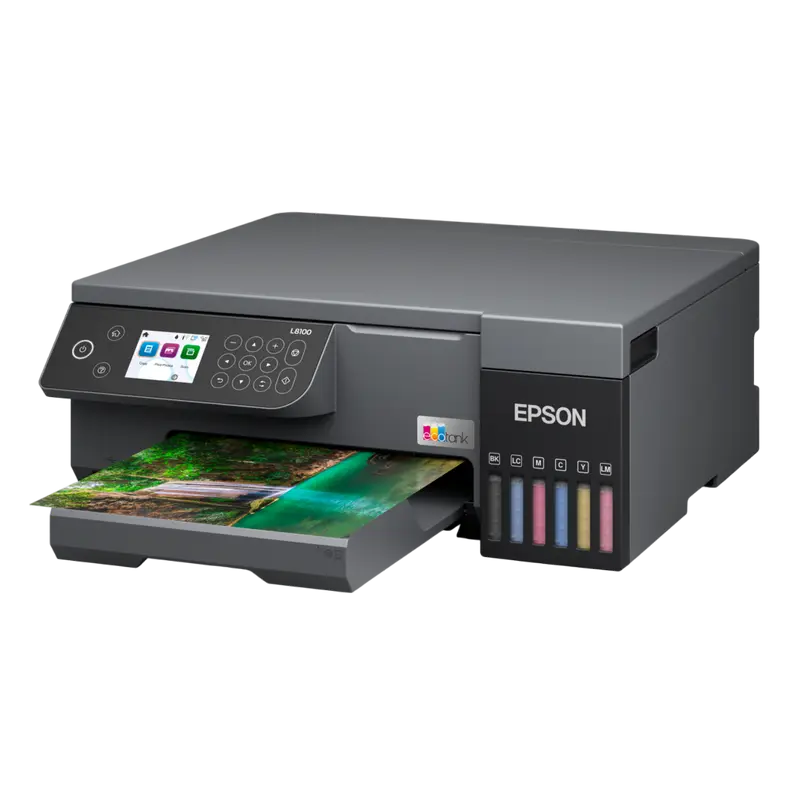 MFP Epson EcoTank L8100, Negru