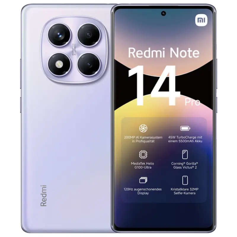 Smartphone Xiaomi Redmi Note 14 Pro..