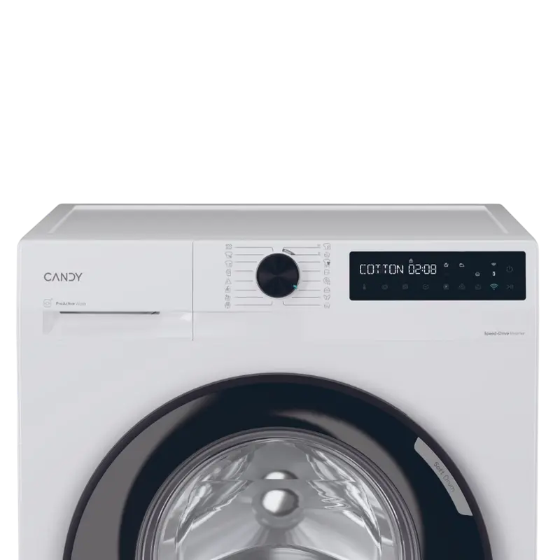Mașină de spălat Candy BR 410B8-S, 10kg, Alb