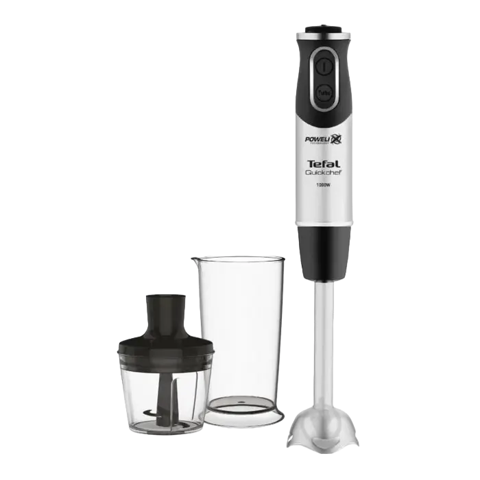 Blender de mână Tefal HB659838, Neg..