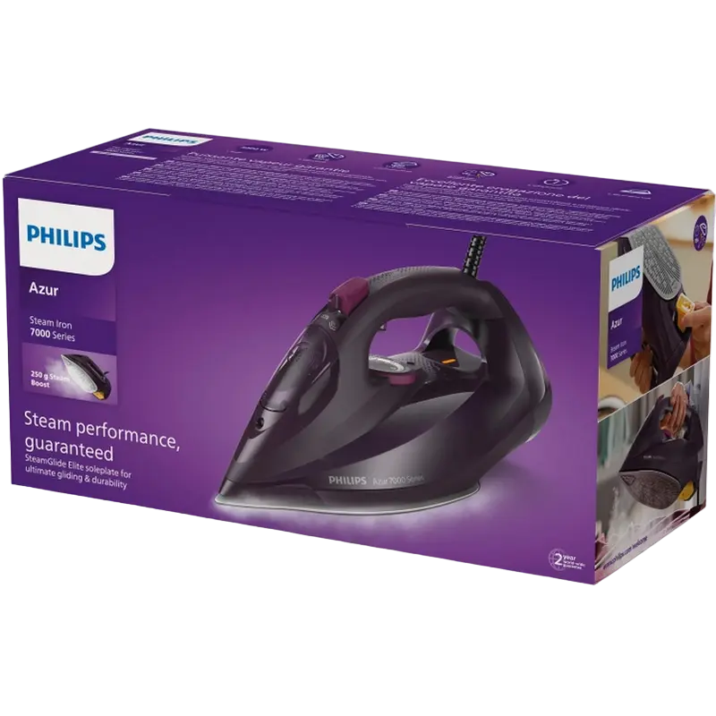 Fier de călcat Philips DST7061/30, 3000W, Violet