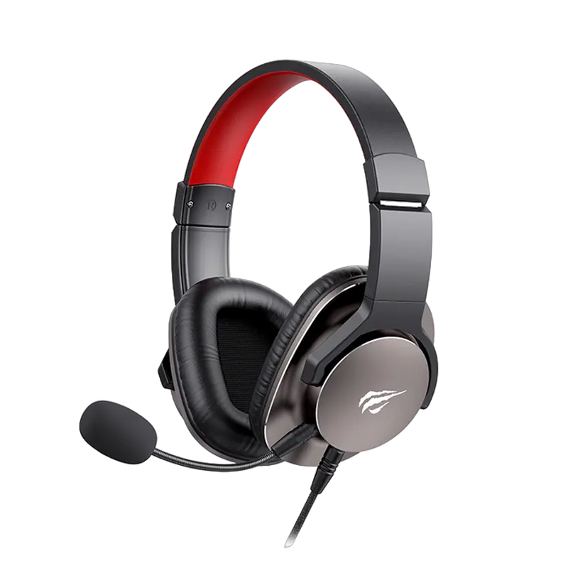 Căști gaming Havit H2030E, Cu fir, Negru