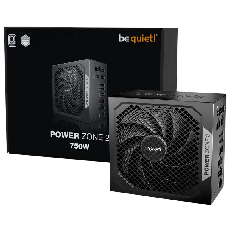 Sursă Alimentare PC be quiet! Power Zone 2, 750W, ATX, Complet modular