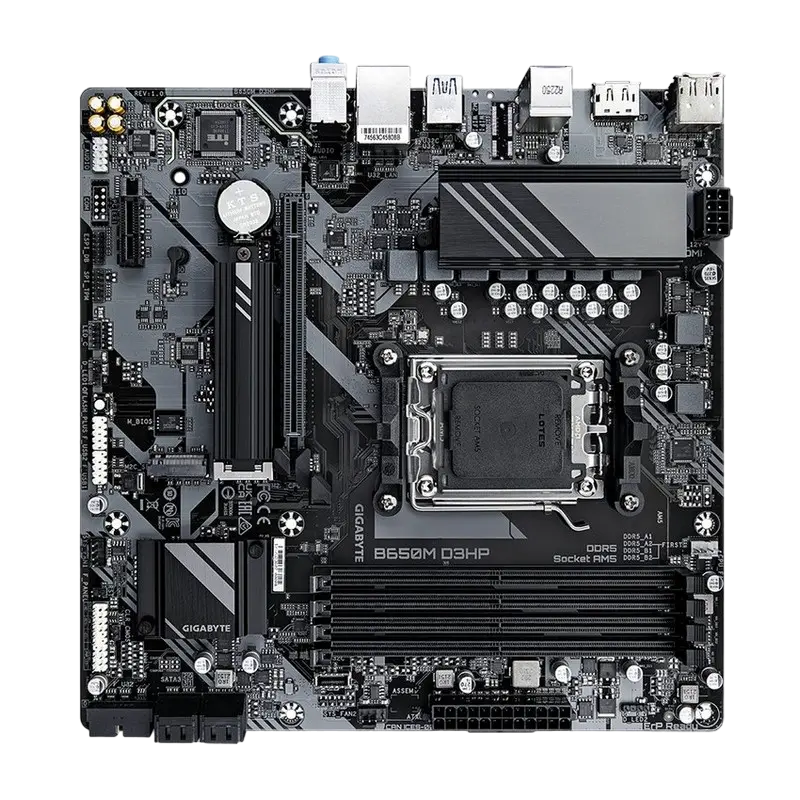 Placă de bază Gigabyte B650M D3HP, AM5, AMD B650, Micro-ATX