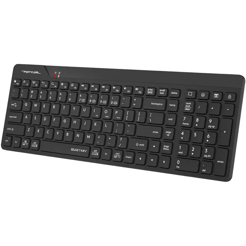 Tastatură A4Tech FBK23 AS, Fără fir, Negru