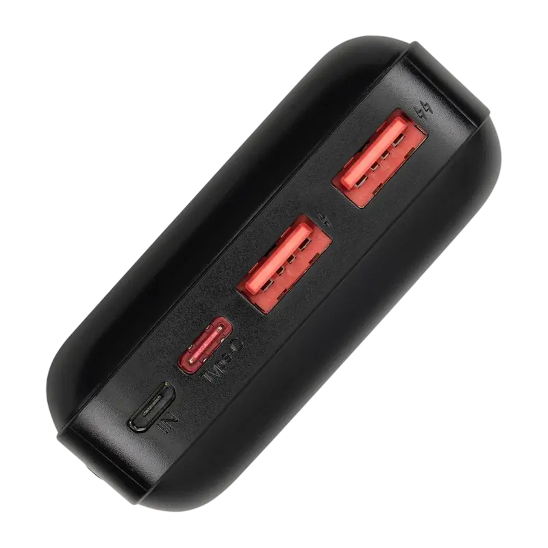 Încărcător portabil Rivacase VA2102, 20000mAh, Negru