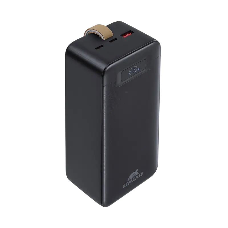 Încărcător portabil Rivacase VA1084, 40000mAh, Negru