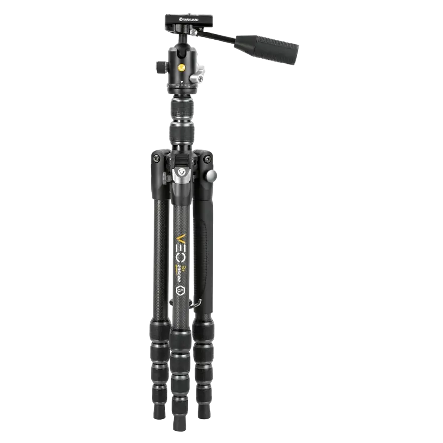 Trepied/Monopod Vanguard VEO3T 235CBP, Cap trepied de minge, Negru