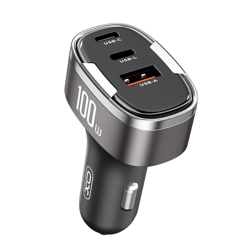 Incărcător auto XO CC61, 100W, Argi..