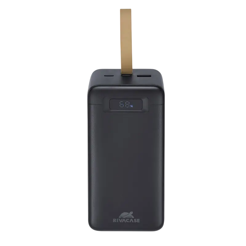 Încărcător portabil Rivacase VA1084, 40000mAh, Negru