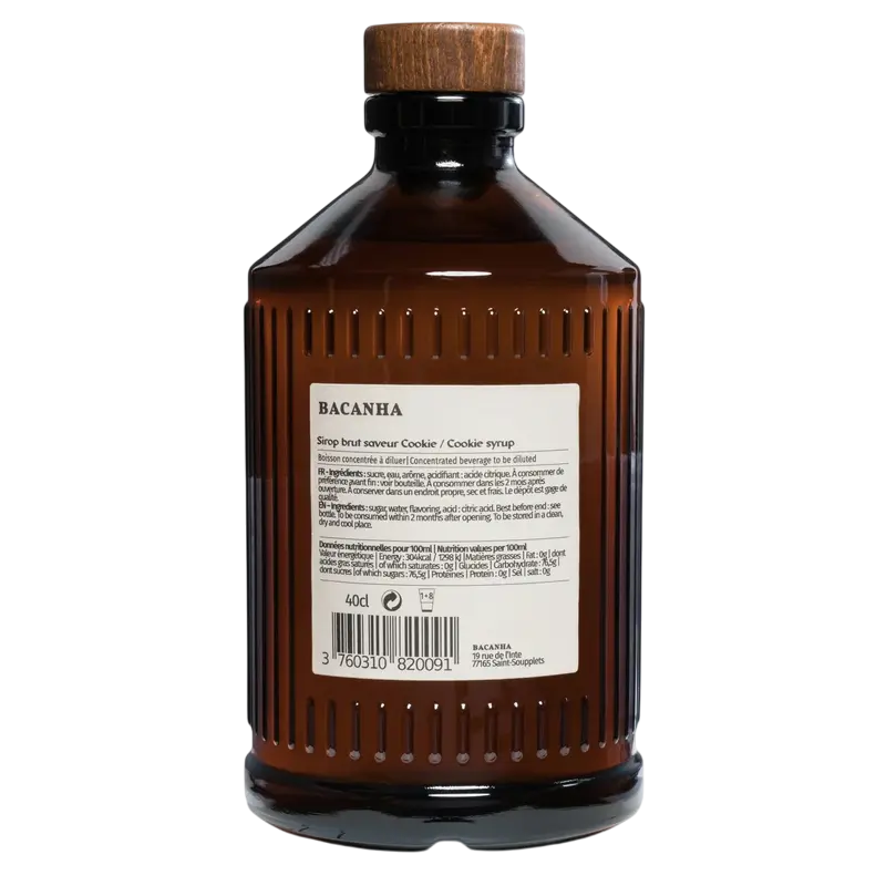 Сироп Bacanha Brut Cookie, 400 мл