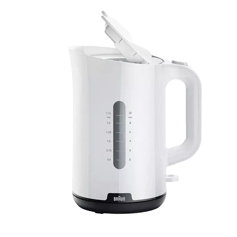 Fierbător electric Braun WK 1100 WH, Alb | Negru