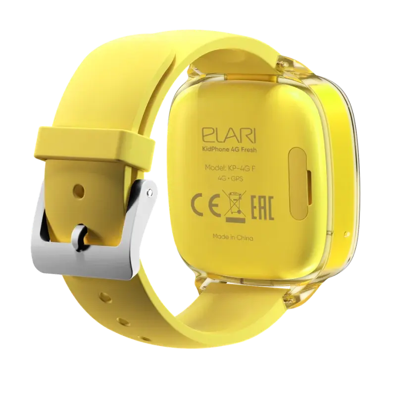 Ceasuri de copii Elari KidPhone Fresh 4G, 35mm, Galben