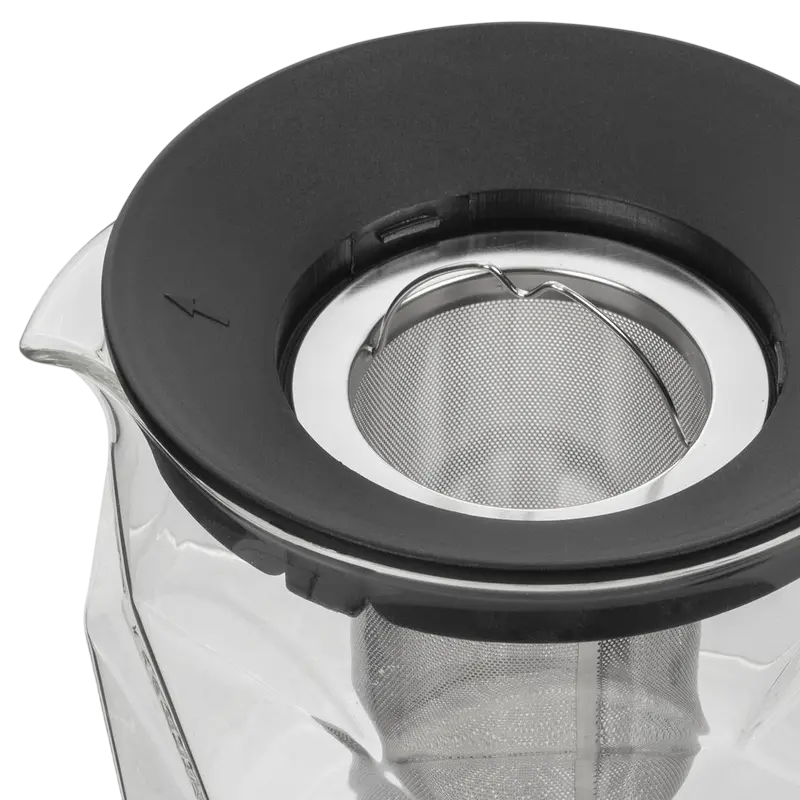 Ceainic cu infuzor RESTO 90516, 1L, Negru