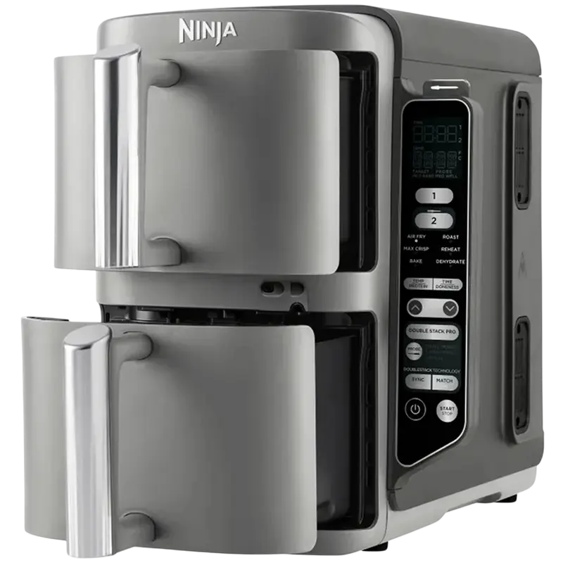 Аэрофритюрница Ninja Double Stack XL Smart SL451EU, Серый
