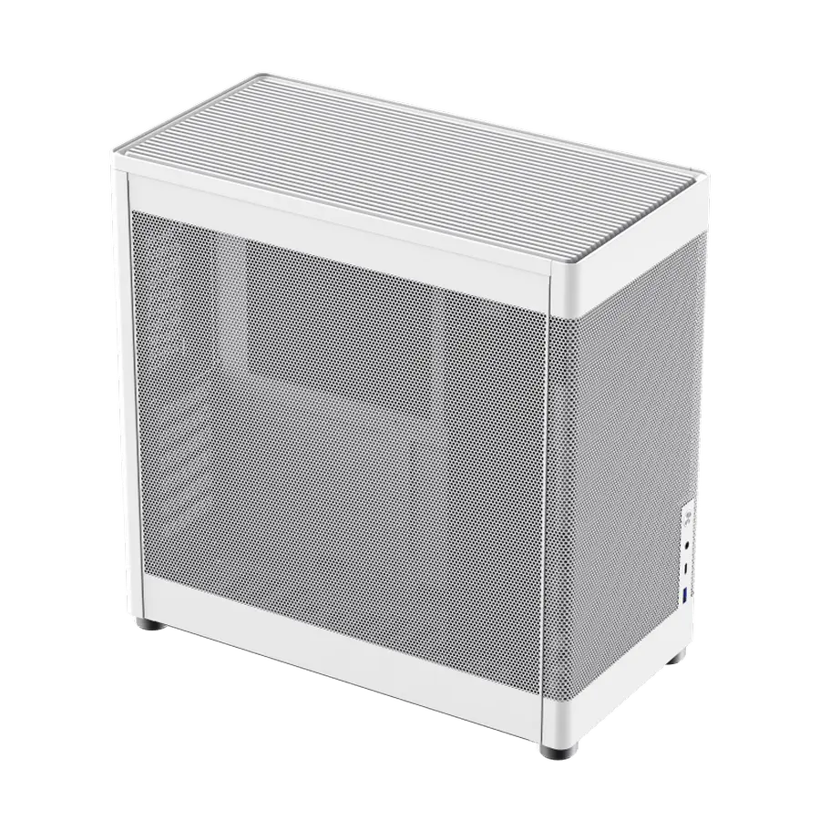 Carcasă PC Gamemax MeshBox Pro WT, Midi-Tower, Fără PSU, Alb
