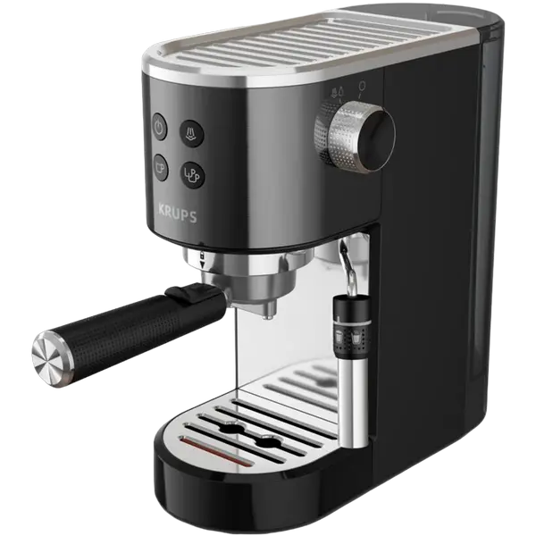 Cafetiera manuala Krups XP444G10, 1400W, Negru