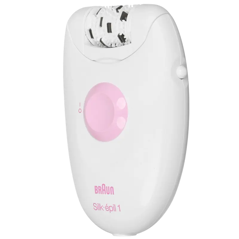 Epilator Braun SE 1-010, Alb | Roz