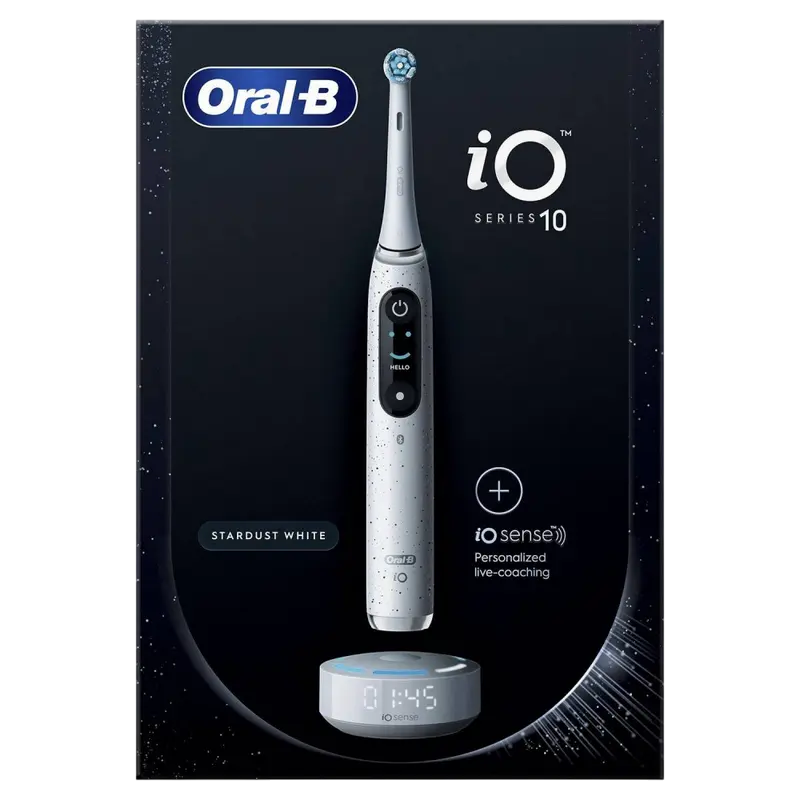 Periuță de dinți electrică Braun Oral-B iO 10, Stardust White
