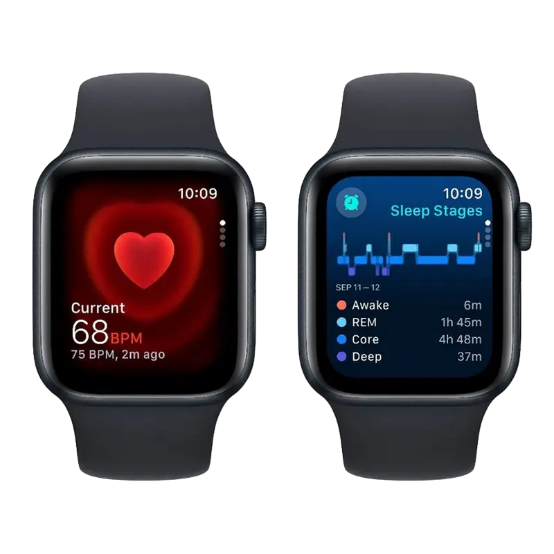 Ceasuri inteligente Apple Watch SE 2, 44mm, Midnight