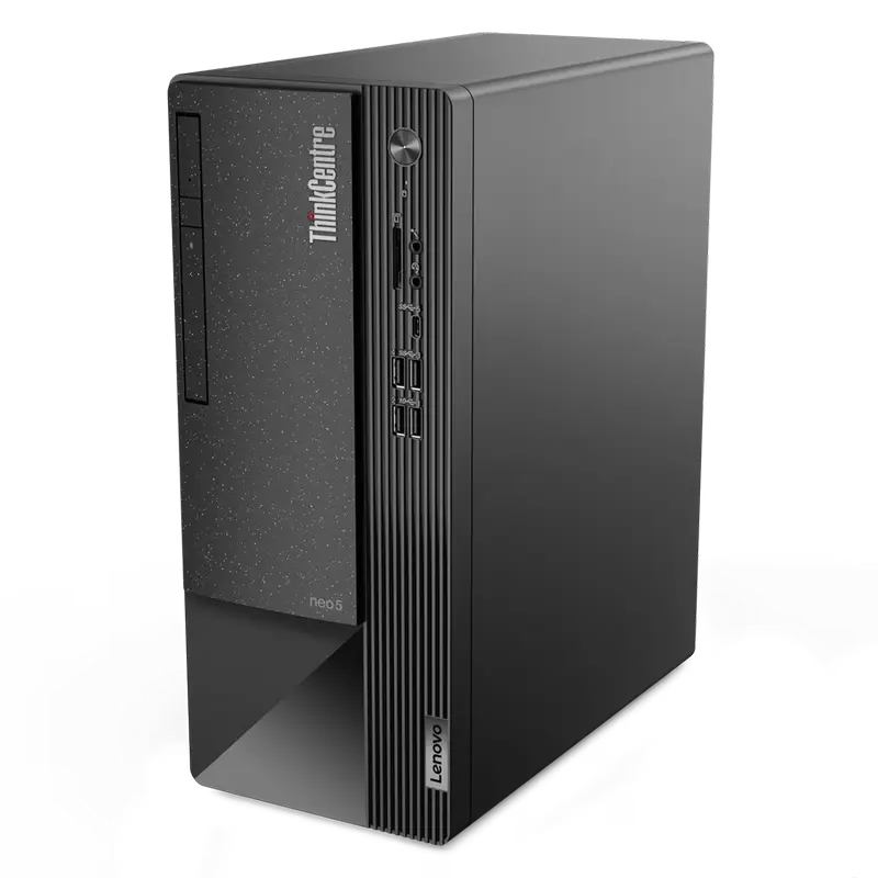 Sistem Desktop PC Lenovo ThinkCentre Neo 50t, Turn, Intel Core i5-13400, 8GB/256GB, Intel UHD Graphics 730, Fără SO