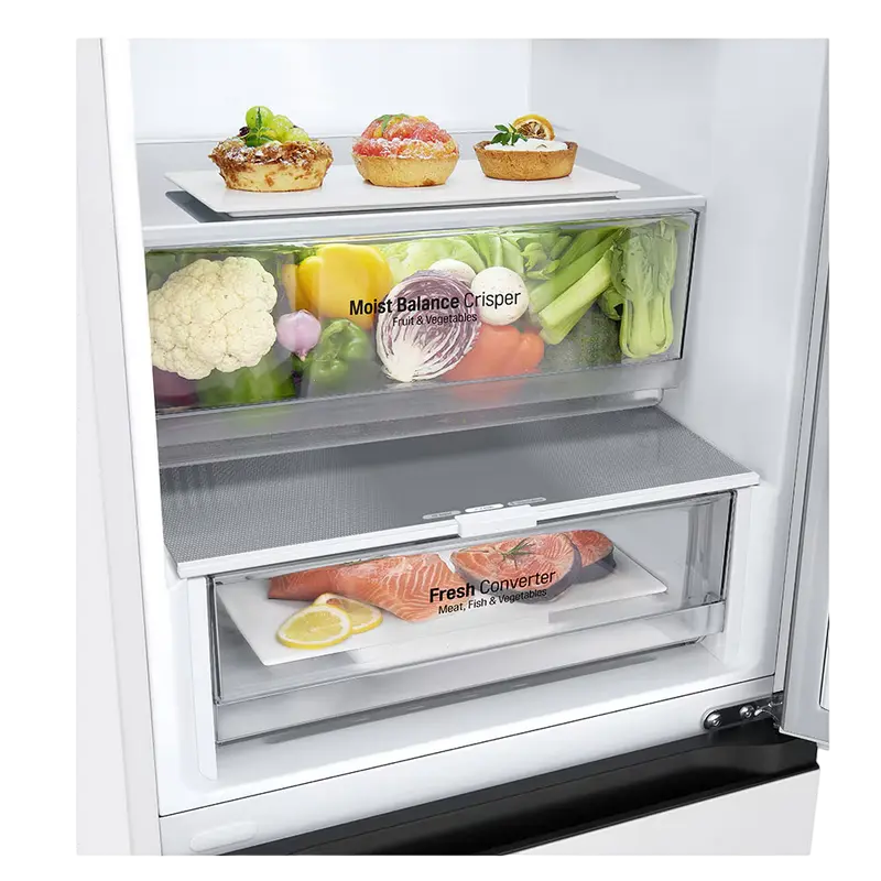 Холодильник LG GBV3200DSW, Белый