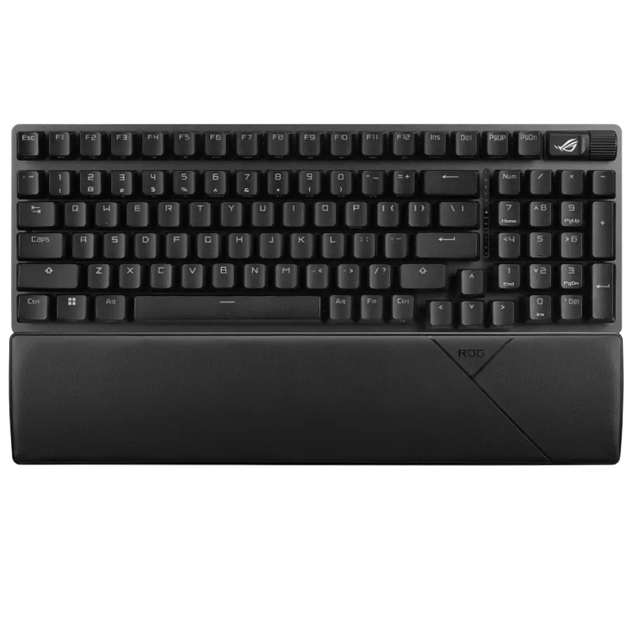 Клавиатура ASUS ROG Strix Scope II 96, Проводное / беспроводное, Чёрный