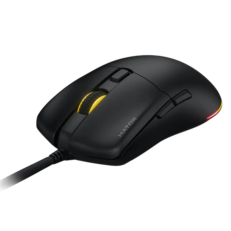 Gaming Mouse HATOR Pulsar 3, Negru