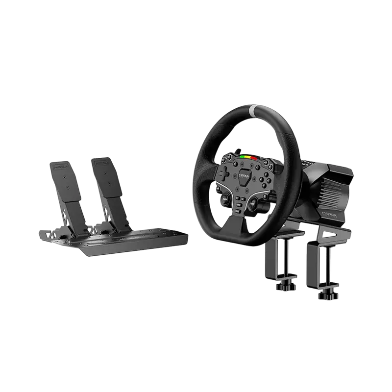 Volan Gaming MOZA R3 Racing pentru PC, Negru