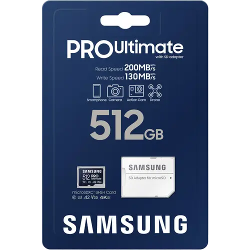 Card de Memorie Samsung PRO Ultimate MicroSD, 512GB (MB-MY512SA/WW)