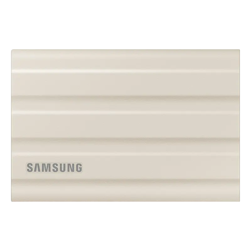 SSD portabil extern Samsung T7 Shield, 2 TB, Bej (MU-PE2TOK/EU)