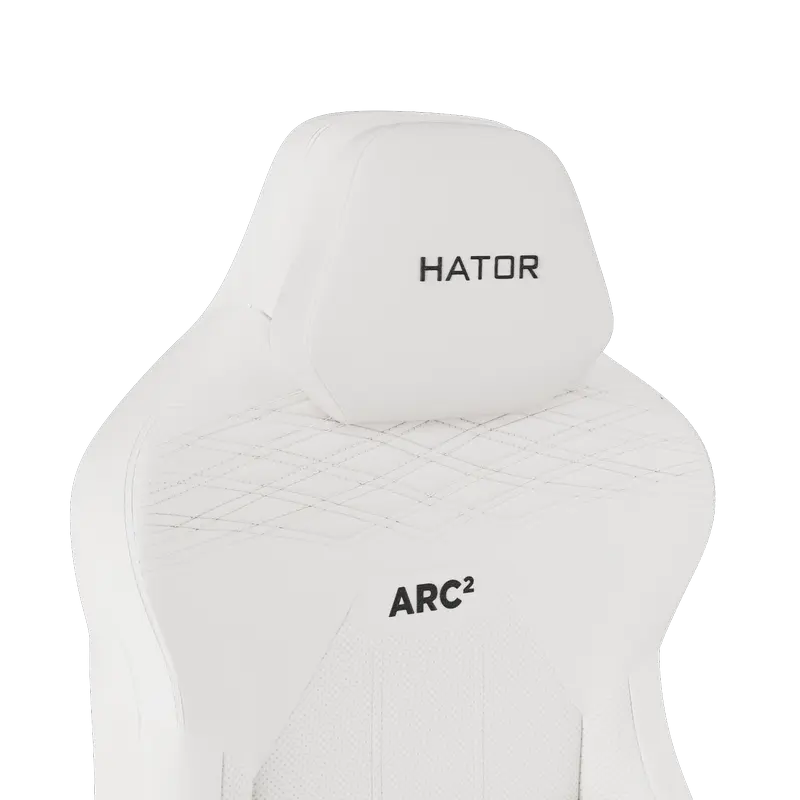 Scaun Gaming HATOR Arc 2 XL, Textil, Alb