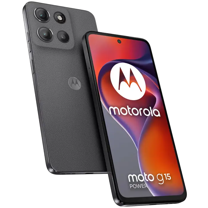 Смартфон Motorola Moto G15 Power, 8Гб/256Гб, Gravity Grey