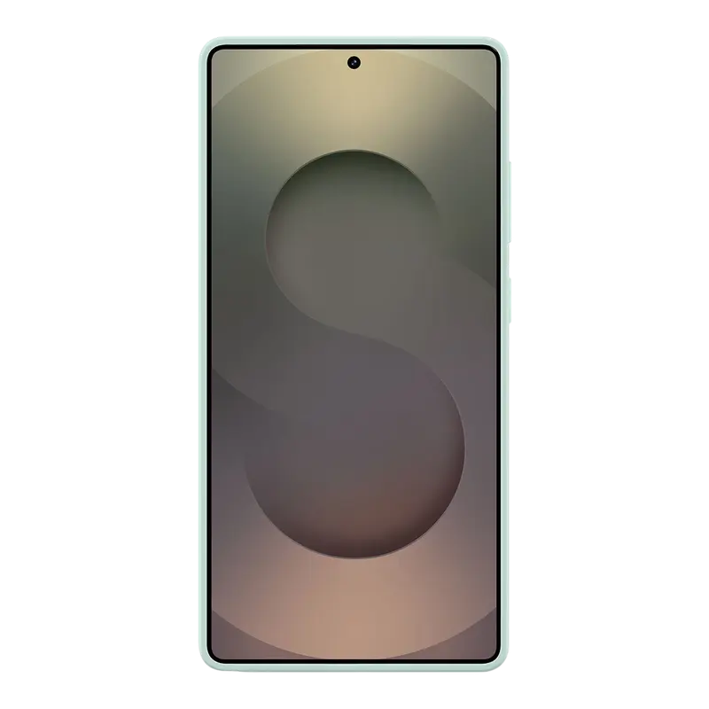 Husa Samsung Silicone Cover Galaxy S25 Ultra, Mentă