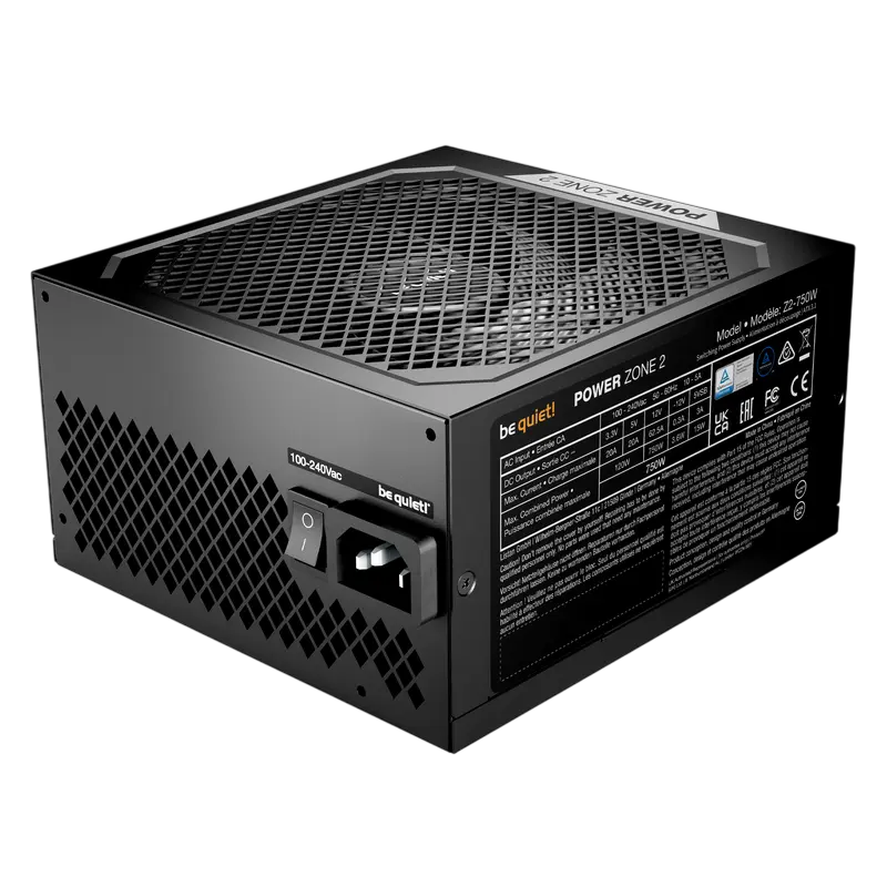 Sursă Alimentare PC be quiet! Power Zone 2, 750W, ATX, Complet modular