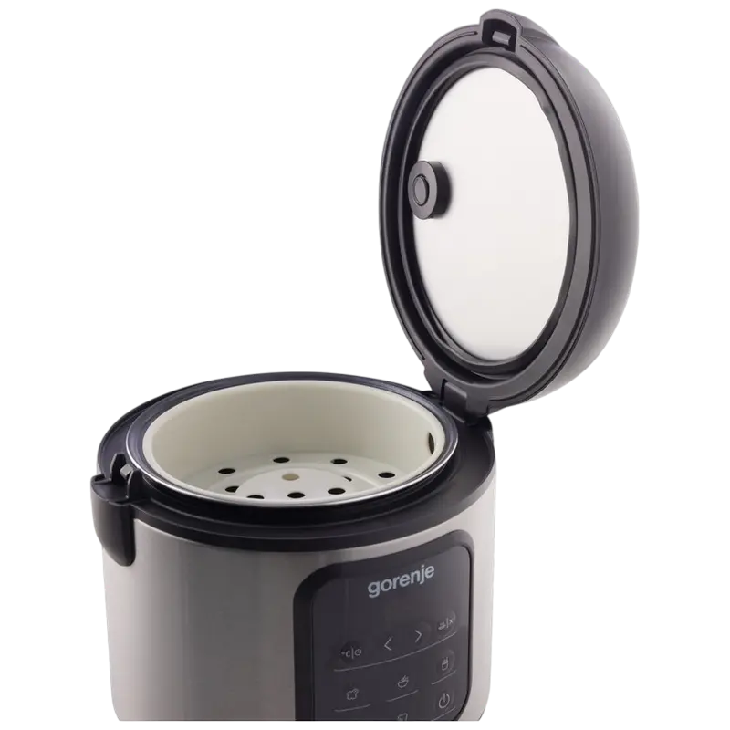 Aparat de gătit multifuncțional Gorenje MC2SBK, Oțel Inoxidabil | Negru