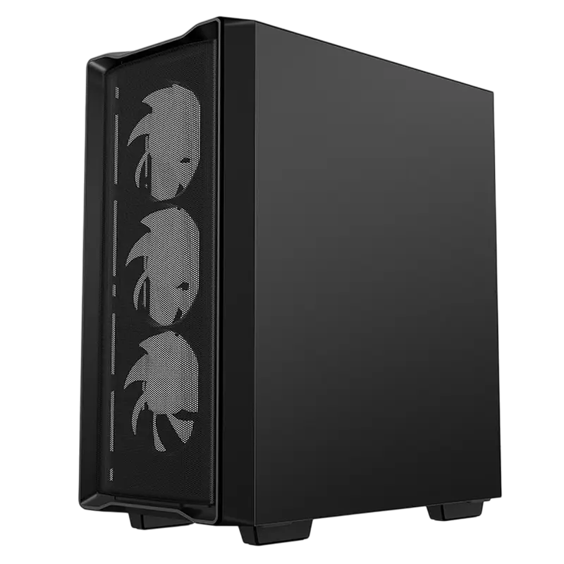 Carcasă PC Deepcool CC560 Mesh V2, Midi-Tower, Fără PSU, Negru