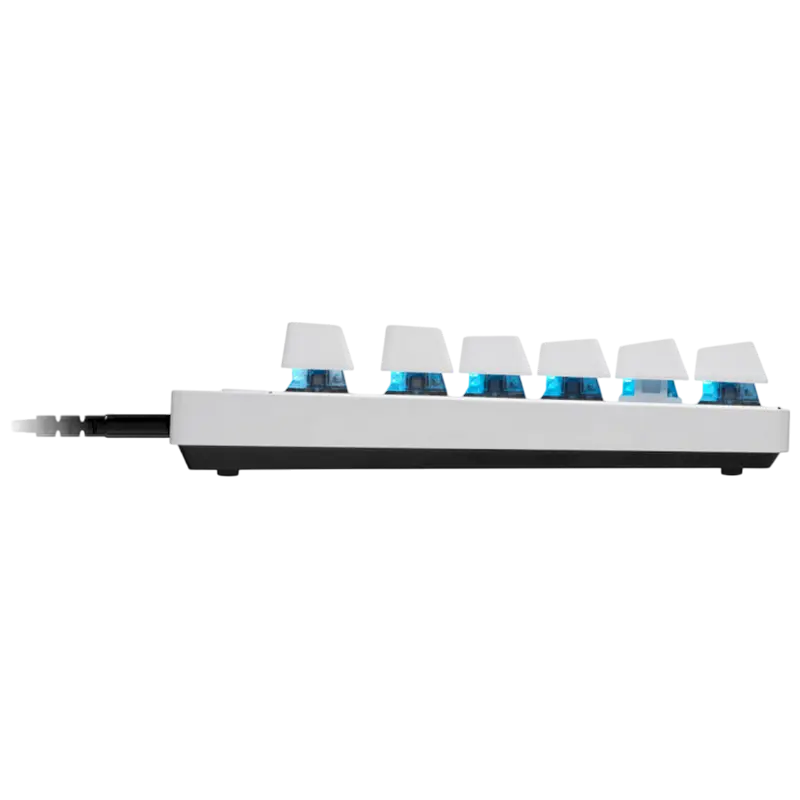 Tastatură Logitech G Pro X TKL Rapid, Cu fir, Alb