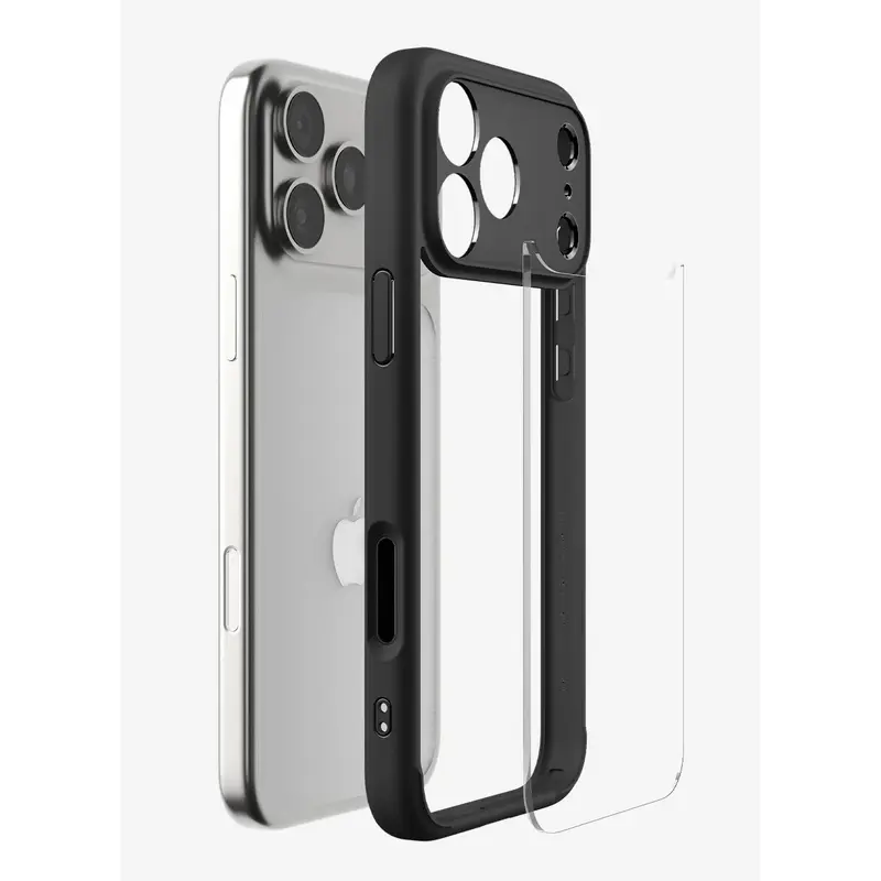 Чехол Spigen Ultra Hybrid для Apple iPhone 17 Pro Max, Матовый черный