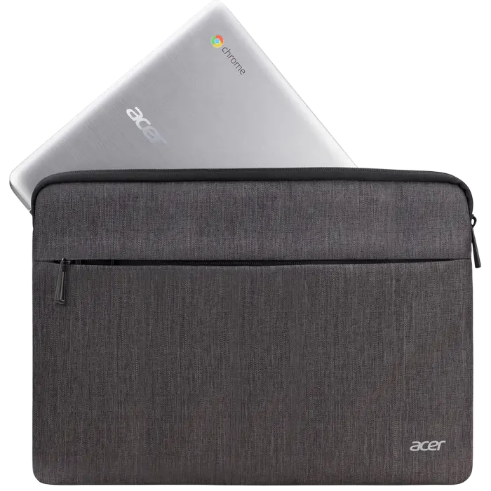 Husă pentru laptop Acer Protective Sleeve, 15.6", Gri inchis