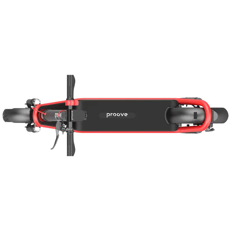 Trotinetă electrică Proove Urban, Negru | Roșu