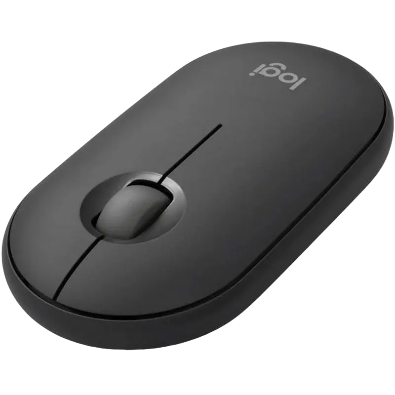 Клавиатура и мышь Logitech Pebble 2 Combo, Беспроводное, Графитовый