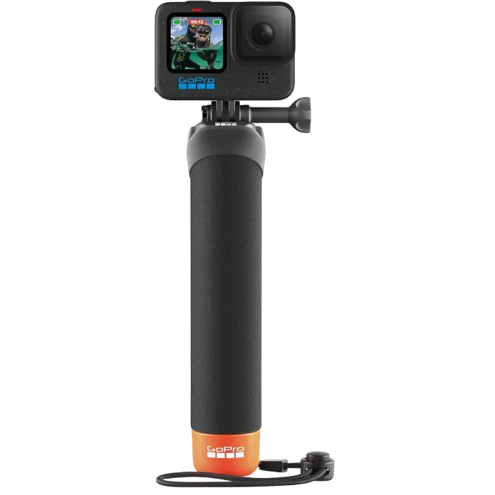 Cameră Video Sport GoPro Hero 12 + Enduro + Head Strap + Handler Floating, Negru