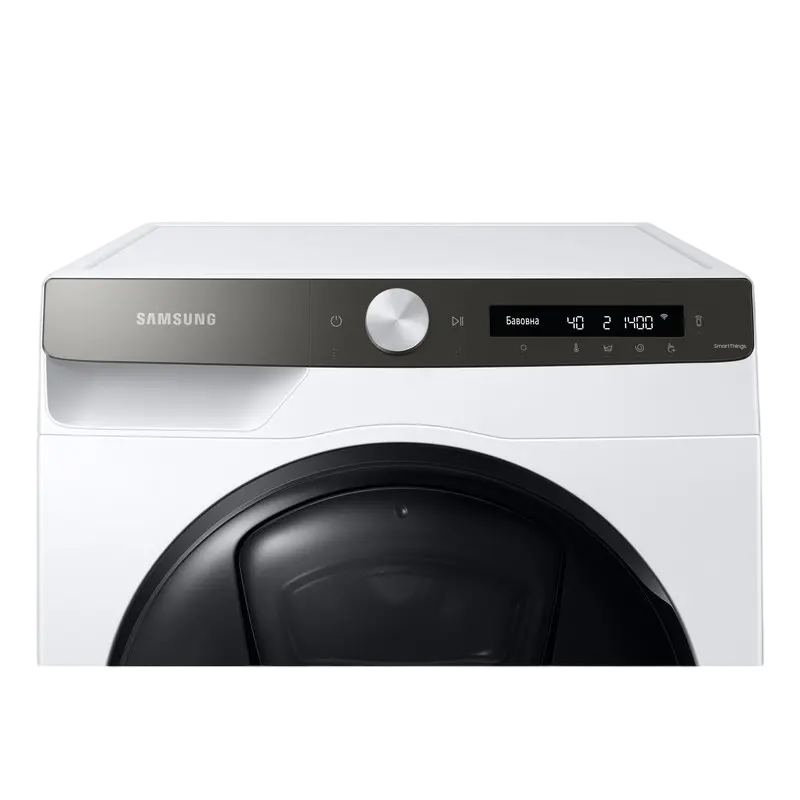 Mașină de spălat și uscat Samsung WD80T554CBT/UA, 8kg, Alb