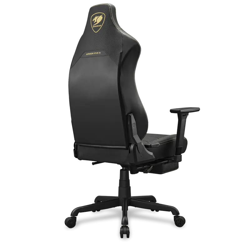 Scaun Gaming Cougar Armor EVO S, PU Piele, Negru | Auriu