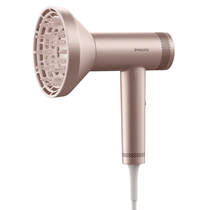 Uscător de păr Philips BHD837/10, 1400W, Roz