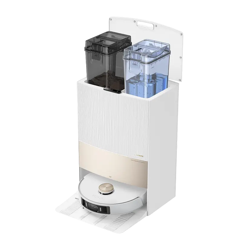Aspirator Robot Dreame L20 Ultra Complete, Alb